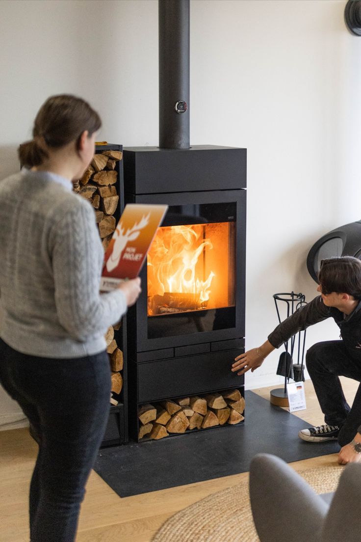 Poêle à bois d'exception