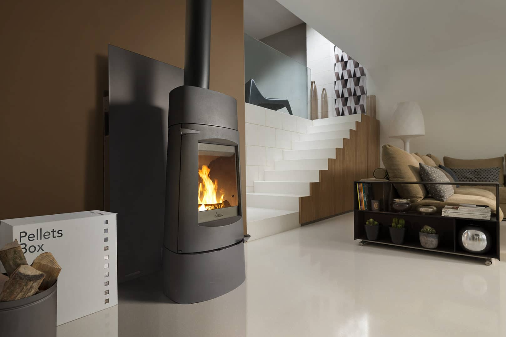 Poêles à bois et granulés Un chauffage design alliant performance et confort